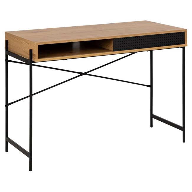 Office desk Agnus, paper veneer, H75x110x50cm