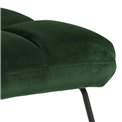 Puhketool Alda, roheline, H90x62x86cm, istumisosa kõrgus 48cm