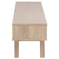 TV unit Alina, oak veneer, H45x150x40cm