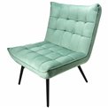 Armchair Oltina, peppermint, 101x79.5x81cm