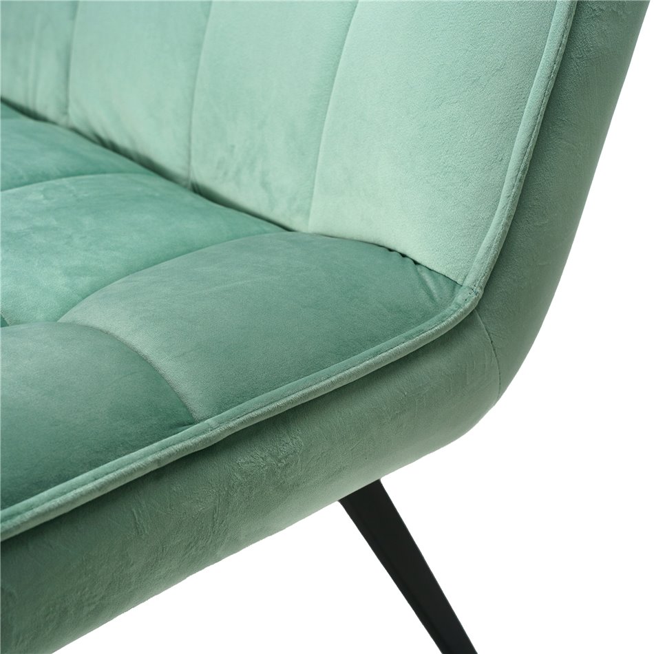 Armchair Oltina, peppermint, 101x79.5x81cm