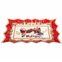 Porcelain serving platter CHRISTMAS MEMORIES, 35x23 cm