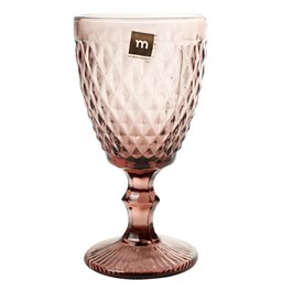 Wine glass Sidari, violette, 350ml, H17 D8.5cm