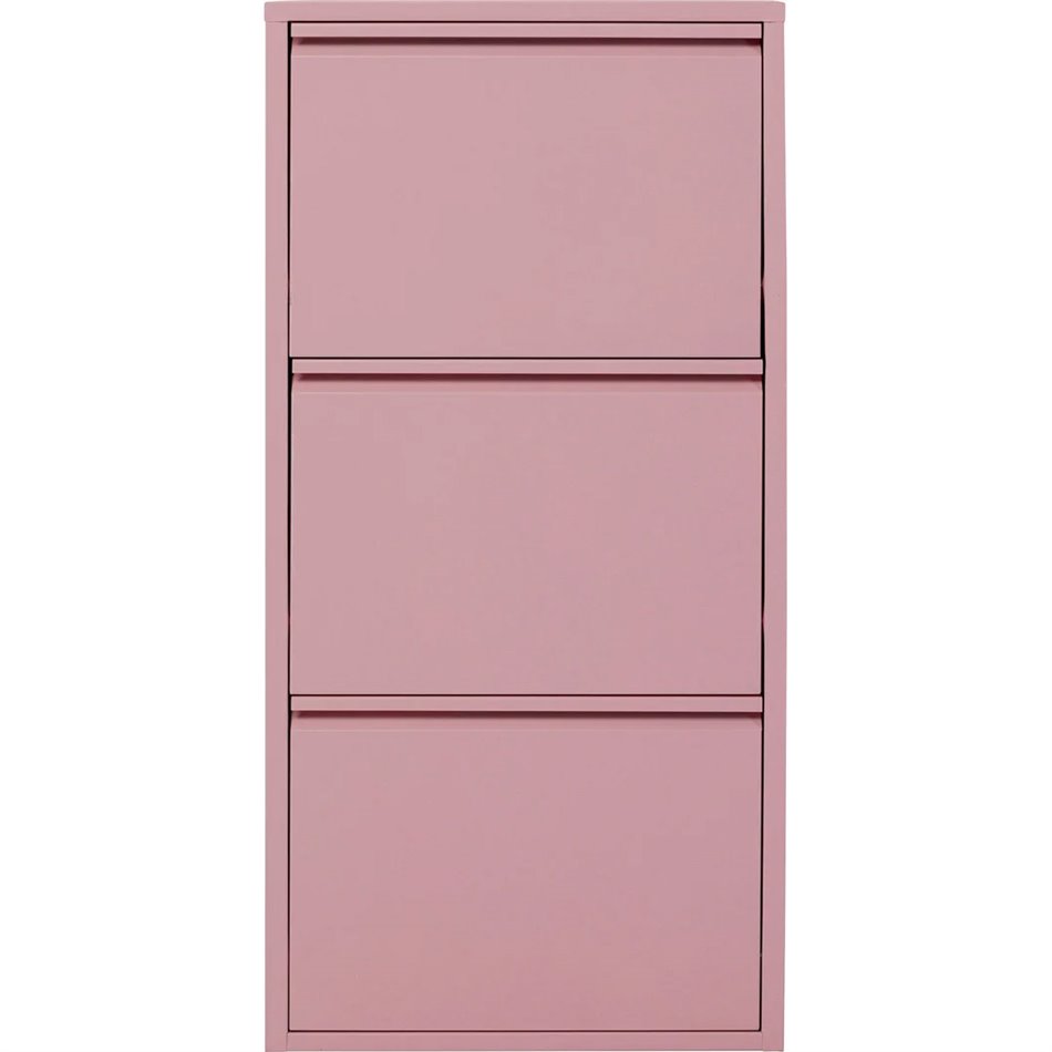 Shoe Container Caruso 3, rose, 103x50x14cm