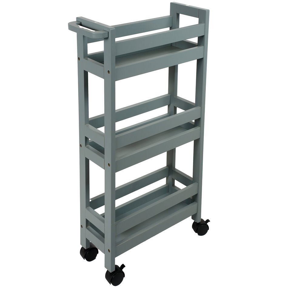 Wheels trolley Beton, 3 stores, H75X40x15cm