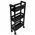 Wheels trolley Khol, 3 stores, H75X40x15cm