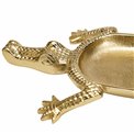 Kandik Crocodile, alumiinium, kuld värvi, 3.8x40.6x25.4cm