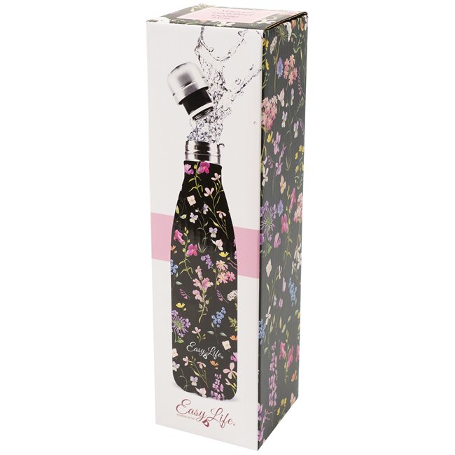 Vacuum bottle Meadow Flowers, 500ml, 27x7x7cm