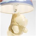 Table light Teddy, cream/blue, 35x18x18cm