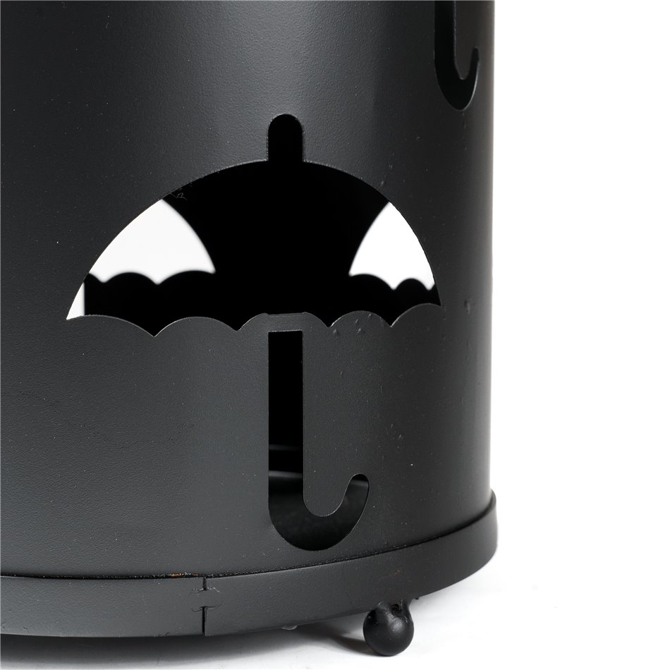 Vihmavarju hoidja, must, 24x24x43cm