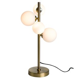 Table lamp  Rade white, 24x19xH48cm,G9LEDx4, 5W(MAX)