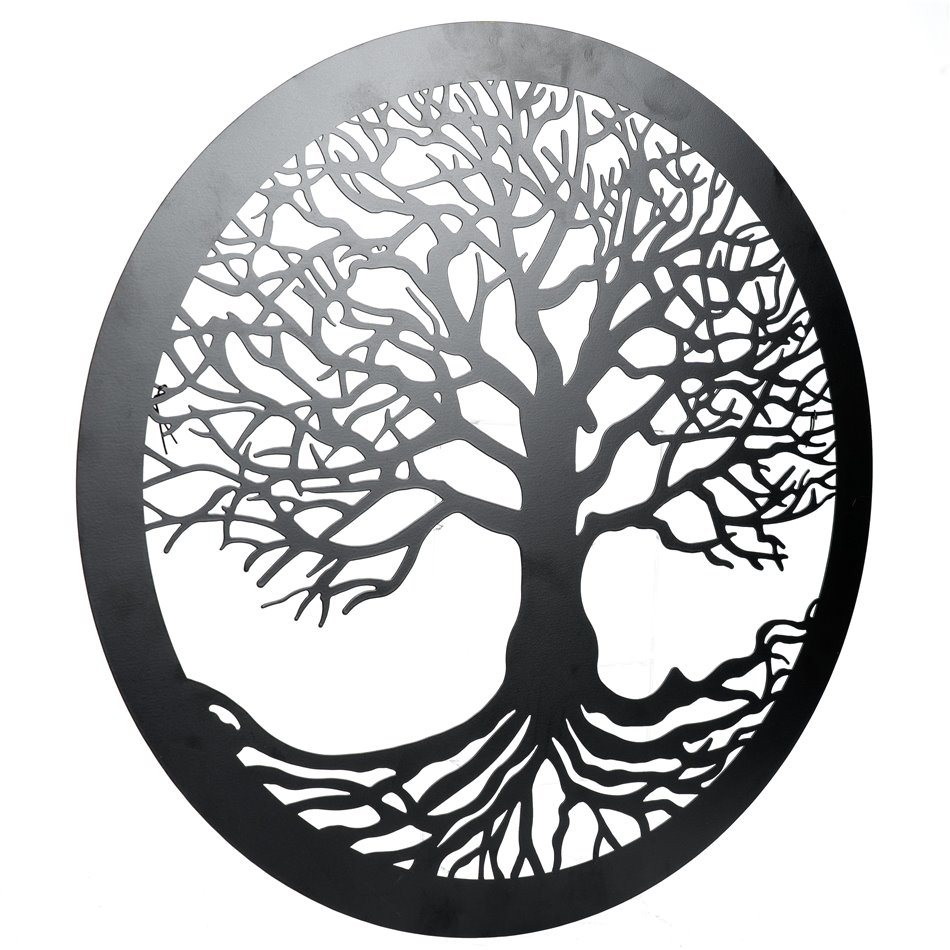 Deco object Tree of life, metal, 40cm