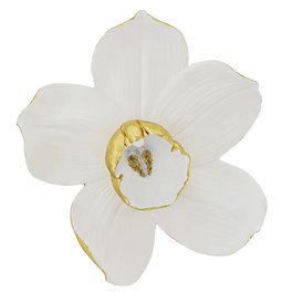 Wall decoration Orchid White, 44x40x12cm