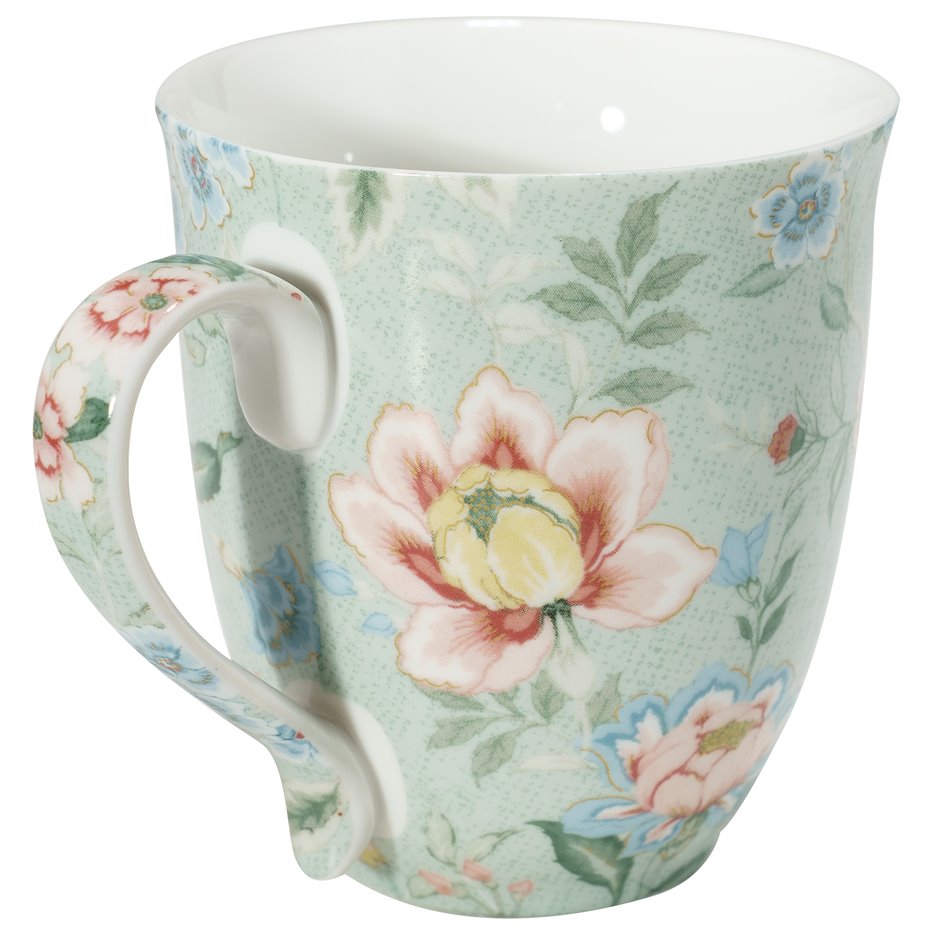 Кружка Zen Garden, фарфор, 300ml, H9.5xD8.5cm