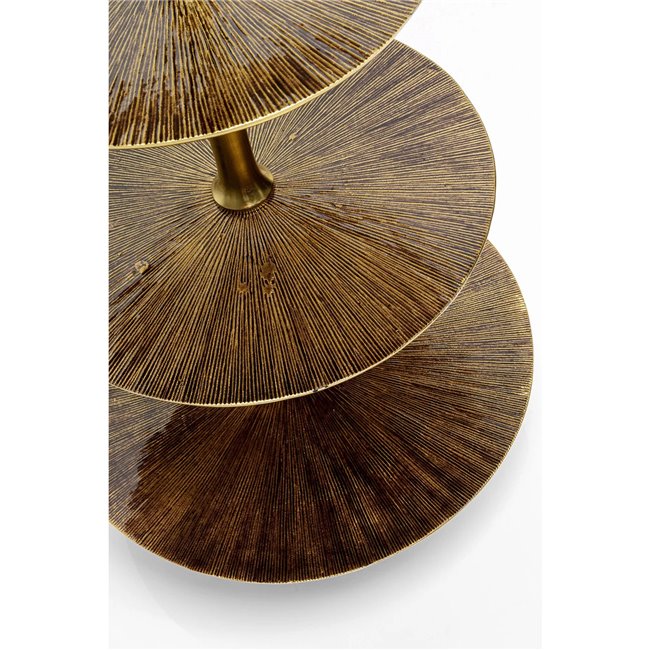 Sweets serving stand Lovely, brass, H162 D60cm