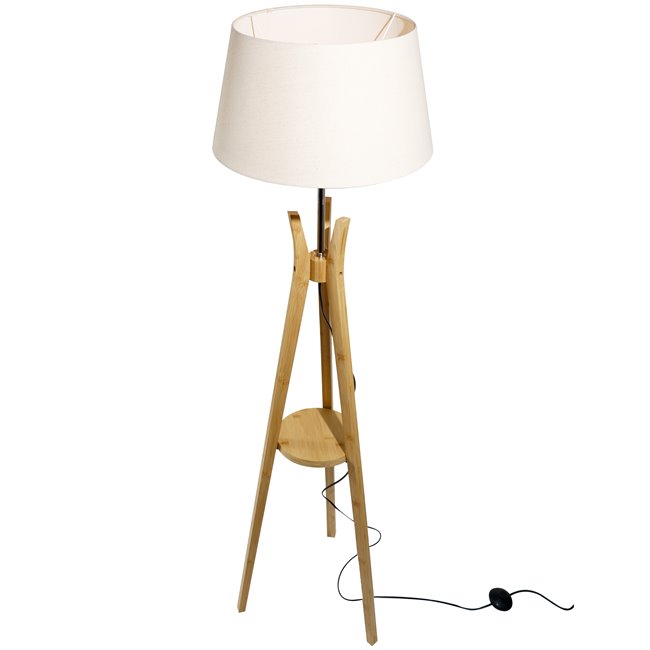 Floor lamp Maella, H138cm D43, E27 40W(max)