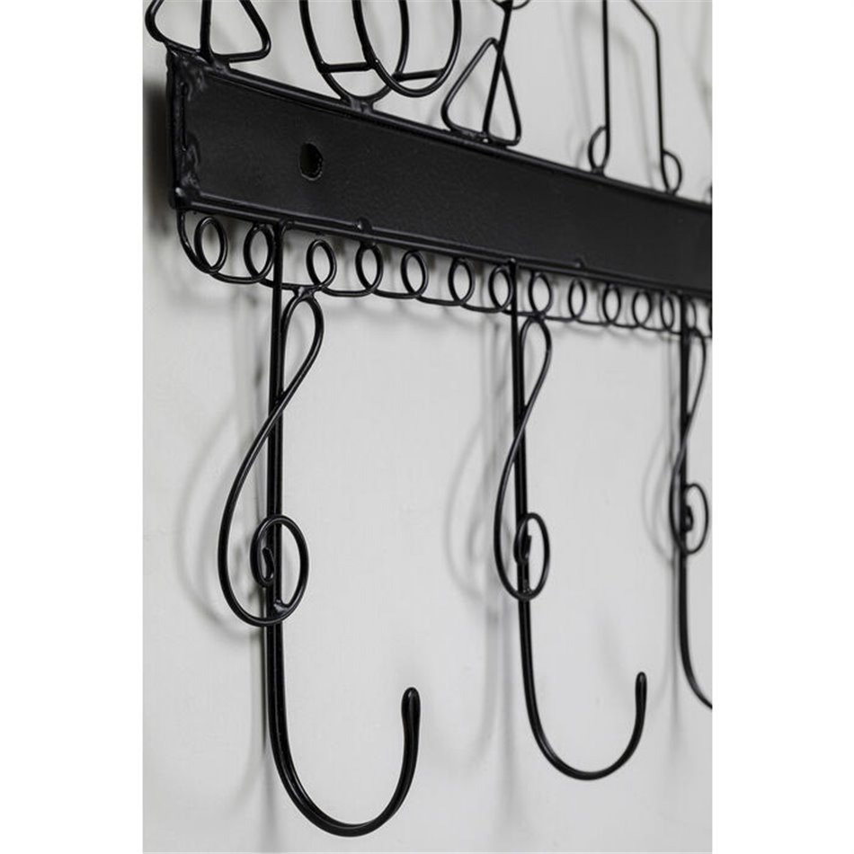 Wall wardrobe wire Music Band, 62x34cm