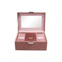 Jewellery box Turano, old rose, 21x15x10cm