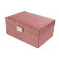 Jewellery box Turano, old rose, 21x15x10cm