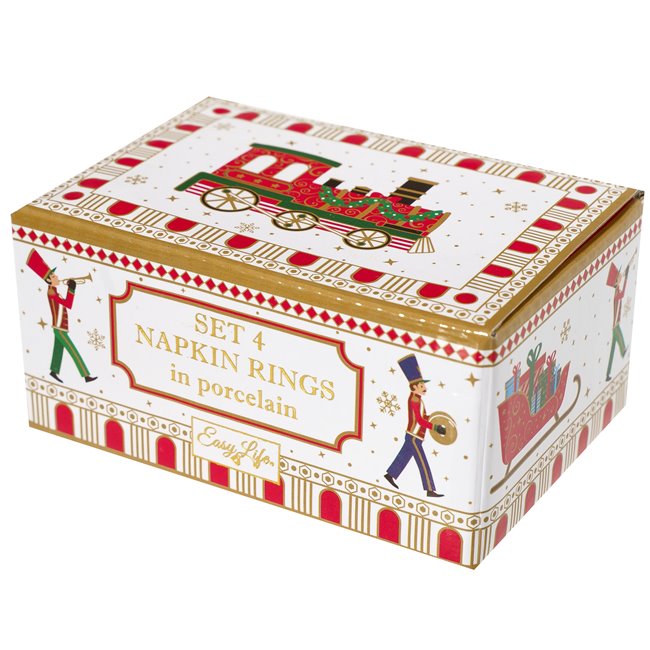 Salvrätikurõngas x4 POLAR EXPRESS, D4.5cm, H3.5