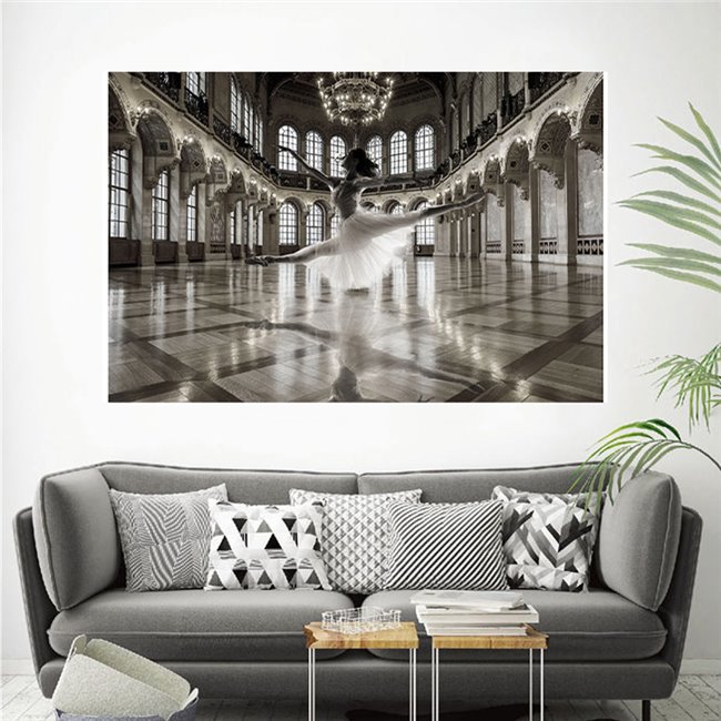 Klaaspilt Ballerina, 100x150x0.4cm