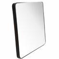 Mirror Idenate, black, 50x50cm