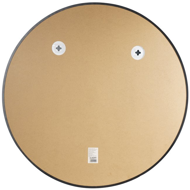 Mirror Iskaro, black, D70cm