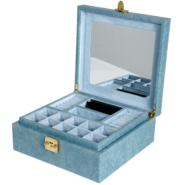 Jewellery box Hamilton Blue, 28x26x10.5cm