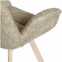 Chair Sanga 11, 180 degree retun funk., beige, 61x61xH84cm