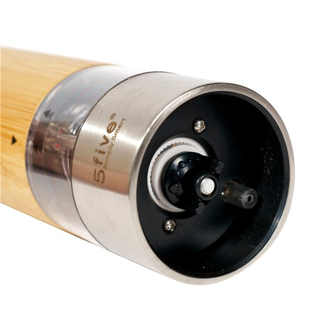 Mill electric, bamboo, H20.5 D5.8cm