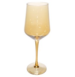 Wine glass Olga, amber, H24.5 D9cm
