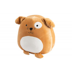 Cushion Woof, brown, H21x32.5x29cm