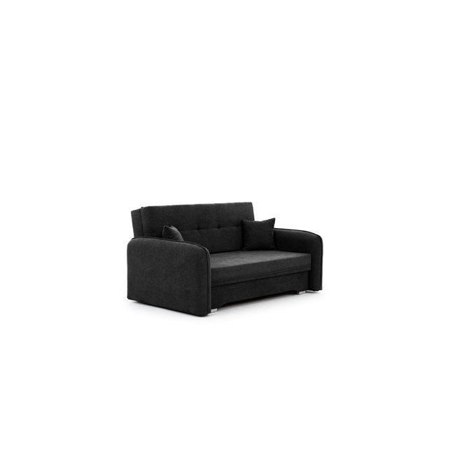 Sofa bed Elaine, Poco 10, black, H75x155x105cm
