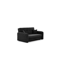 Sofa bed Elaine, Poco 10, black, H75x155x105cm