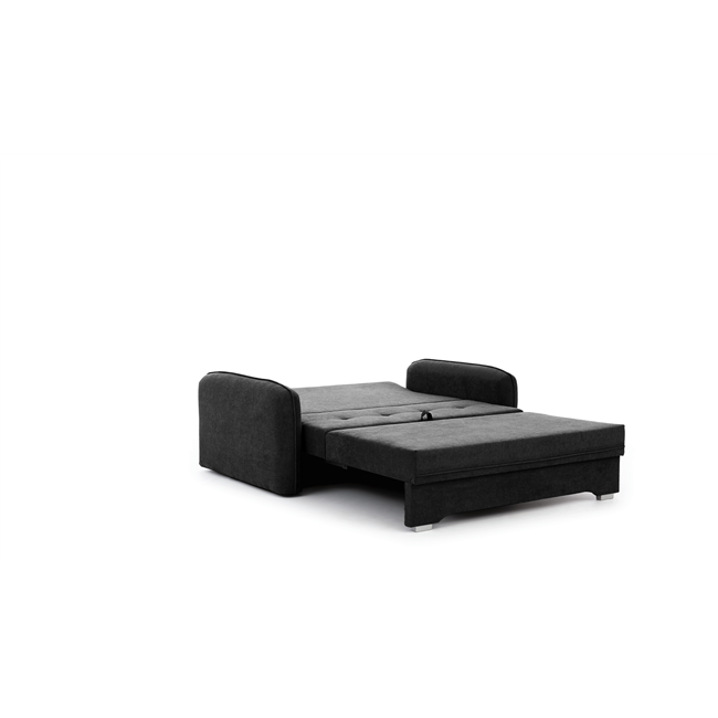 Sofa bed Elaine, Poco 10, black, H75x155x105cm