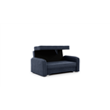 Sofa bed Elaine, Poco 40, blue, H75x155x105cm