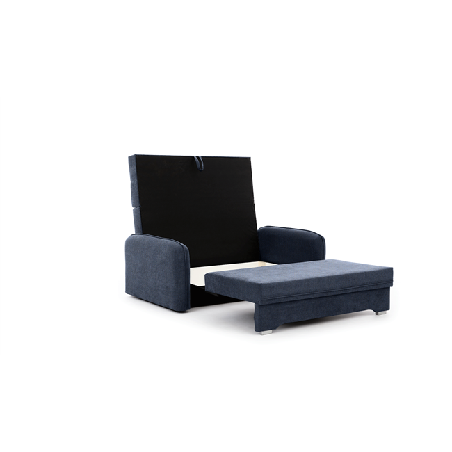 Sofa bed Elaine, Poco 40, blue, H75x155x105cm