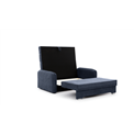 Sofa bed Elaine, Poco 40, blue, H75x155x105cm