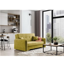 Diivanvoodi Elaine, Poco 50, kollane, H75x155x105cm