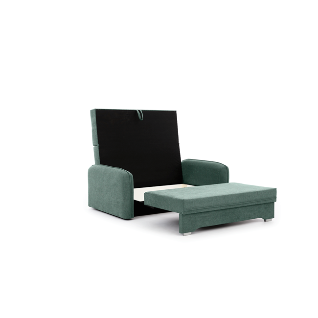 Диван-кровать Elaine, Poco 100, зеленый, H75x155x105см