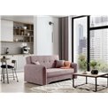 Sofa bed Elaine, Poco 101, pink, H75x155x105cm