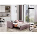 Sofa bed Elaine, Poco 101, pink, H75x155x105cm