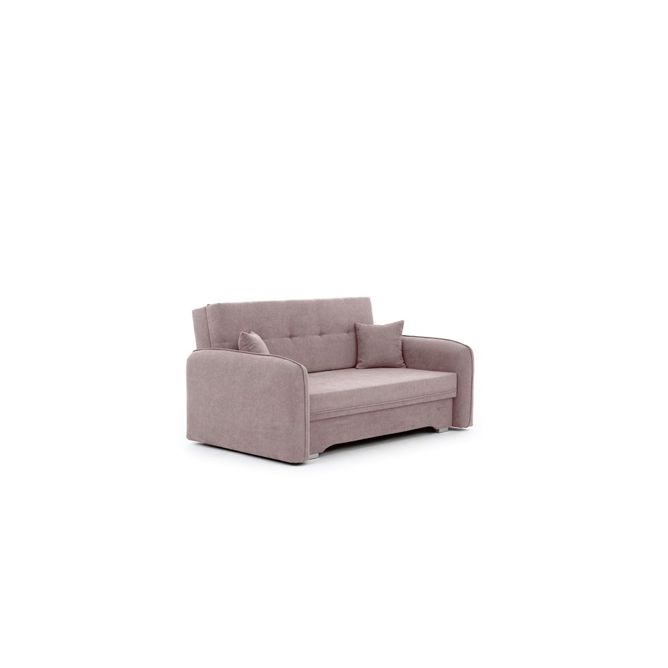 Sofa bed Elaine, Poco 101, pink, H75x155x105cm