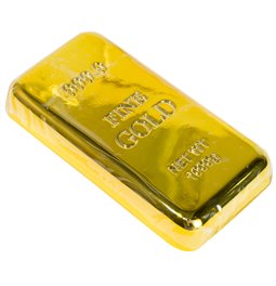 Открывашка для бутылок Gold Bar, золотой цвет, H9x5см