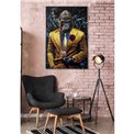 Digital print Gorilla Gentleman, glass, 82,5x122,5 cm