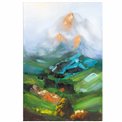 Picture Green Valley, 80x120cm