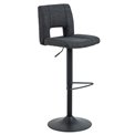 Bar stool Asylva, grey Basel 24,  H115x41.5x52cm, sh62-83
