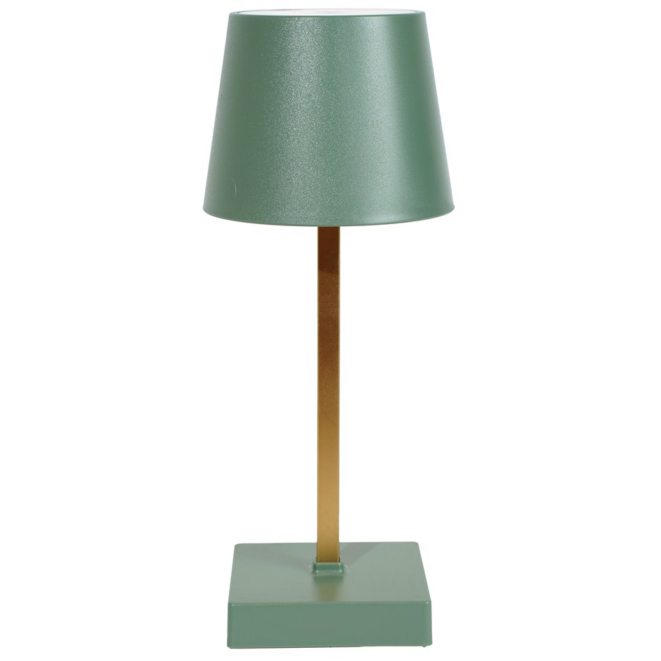 Table lamp Tactile touch, green, H26x10.5x10.5cm