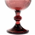 Wine glass Rigano, darkrose, H16cm D9 350 ml