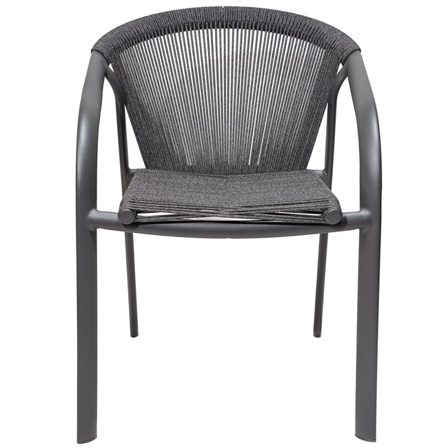 Armchair Lariu, grey, 80x61.5x56.6cm